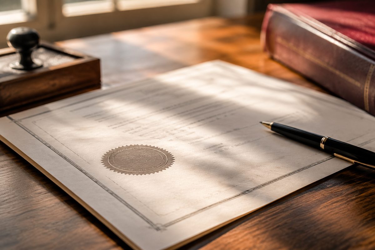 County property deed document